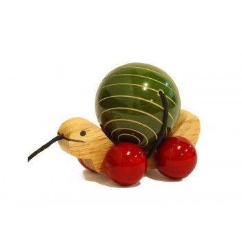 Tuttu Turtle Pull Toy (Green)