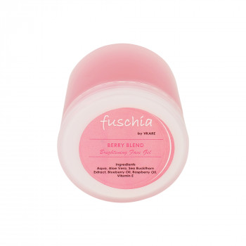 Organic Brightening Face Gel - Berry Blend