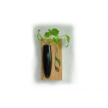 Wall Hanging Plant Holder (Black)