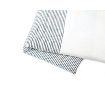 Madake Bamboo Bath Towel- Indigo Striper