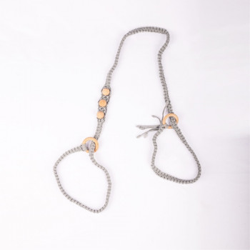 MACRAME MAT CARRIER STRAPS 100%COTTON MADE IN INDIA WASHABLE AND TRENDY COLOUR GORGEOUS GREY