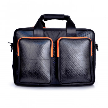 Messenger Bag - Mountain Panda (Orange)