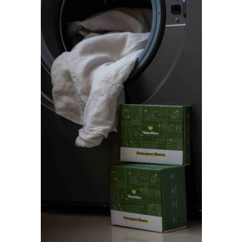 Laundry Detergent Sheets for Front and Top Load Washing Machine, Easy To Use Natural Alternative to Liquid Detergent & Pods, Zero Waste - 60 Sheets, Linen