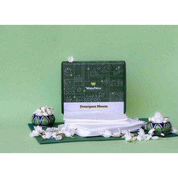 Laundry Detergent Sheets for Front and Top Load Washing Machine, Easy To Use Natural Alternative to Liquid Detergent & Pods, Zero Waste - 60 Sheets, Jasmine