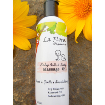 Baby Bath & Body Massage Oil