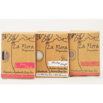 Handmade Kids Soap Combo - "Flora Kids"