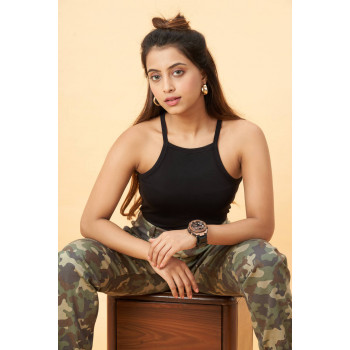 Solid T-Back - Girls T-shirt