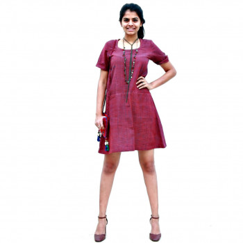 Smart Red - Short Dress