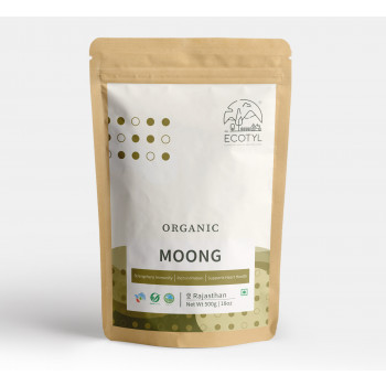 Organic Moong (Green) -  500 gms