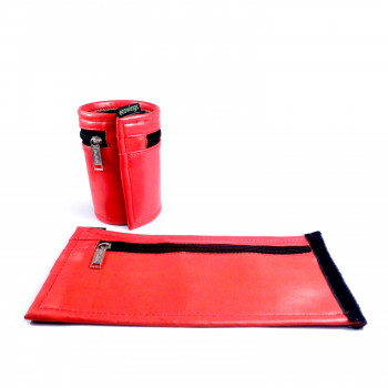 Multi-purpose Pouch cum Penstand - Pango (Red)