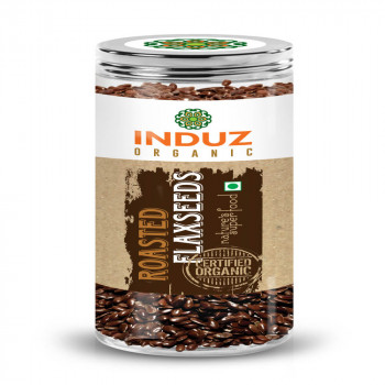 Organic Roasted Flax Seeds-100 gms