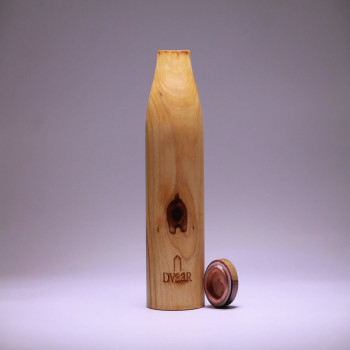 SANGAM SERIES - THE WOODEN COPPER BOTTLE Teak wood 