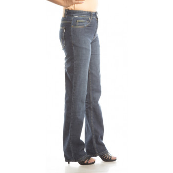 Ladies jeans - Waist Relaxed fit, straight leg - Sand Blast (Waist 34)