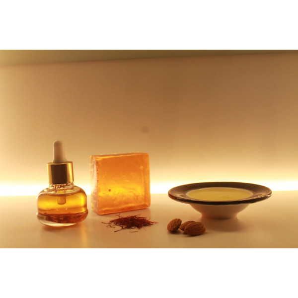 SAFFRON SANDAL FACIAL BAR -SHVAASA SERIES