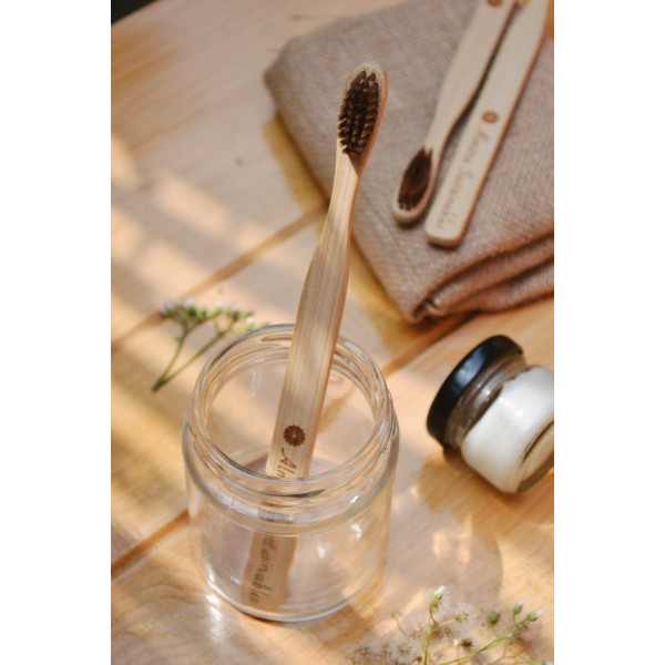Bamboo Bristle Toothbrush - (Pack of 2)