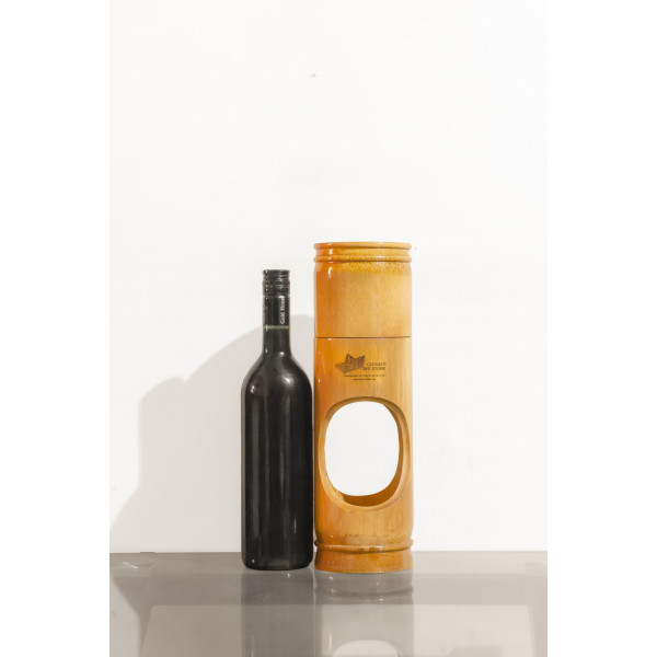 Bamboo wine case 