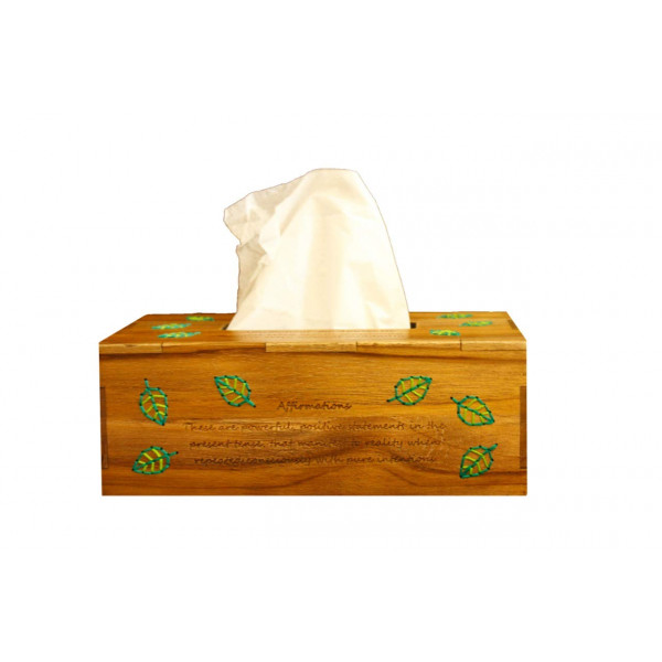 Affirmation Tissue Box - Forgiveness & Awareness