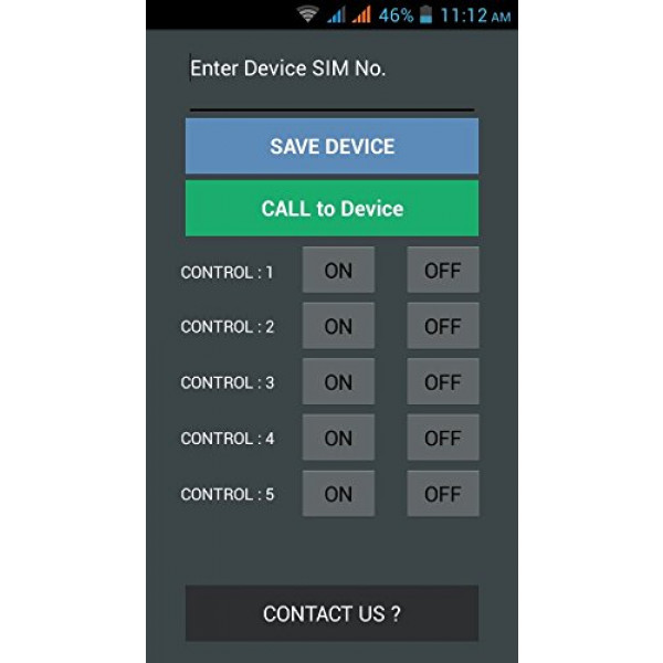 GSM switch / Remote control switch / GSM relay Control