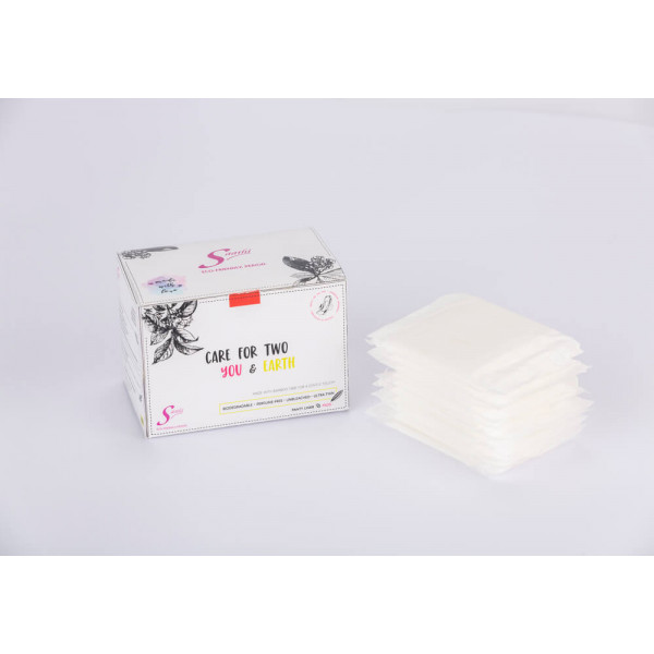 Panty Liners - Bamboo Fiber Pads Biodegradable - Pack of 24