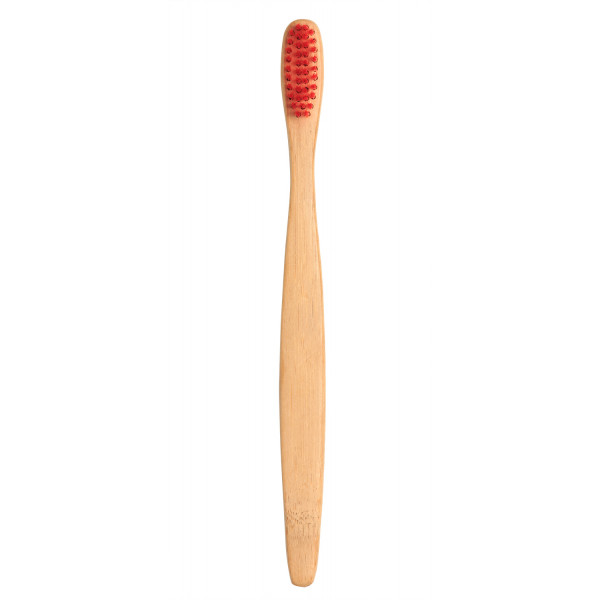 Bamboo Toothbrush- Red