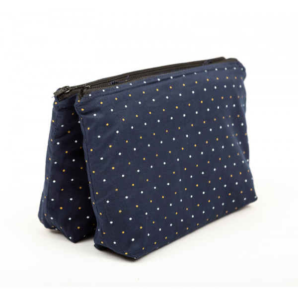 Double Zip Pouch