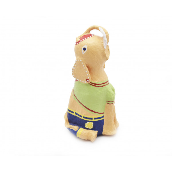 Handmade Sitting Elephant (Small)