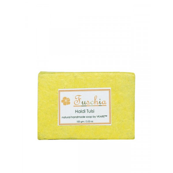 Handmade Haldi Tulsi Herbal Soap