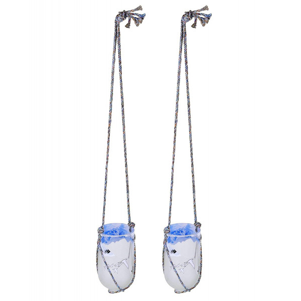 Upcycled Hanging Planter (Clear - Set Of 2)
