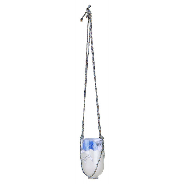 Upcycled Hanging Planter (Clear)