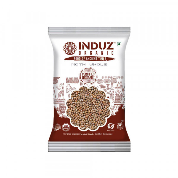 Induz Organic Moth Whole - 500 GMS