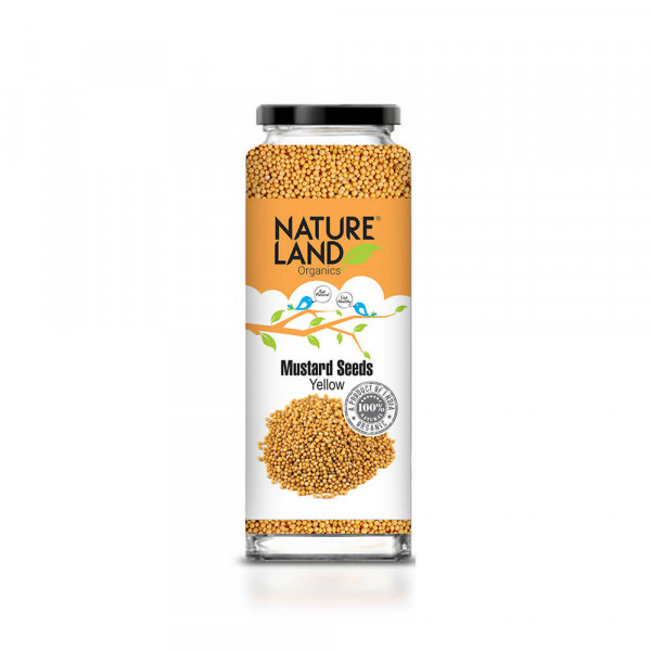 Organic Mustard Seeds - Yellow (150gm)
