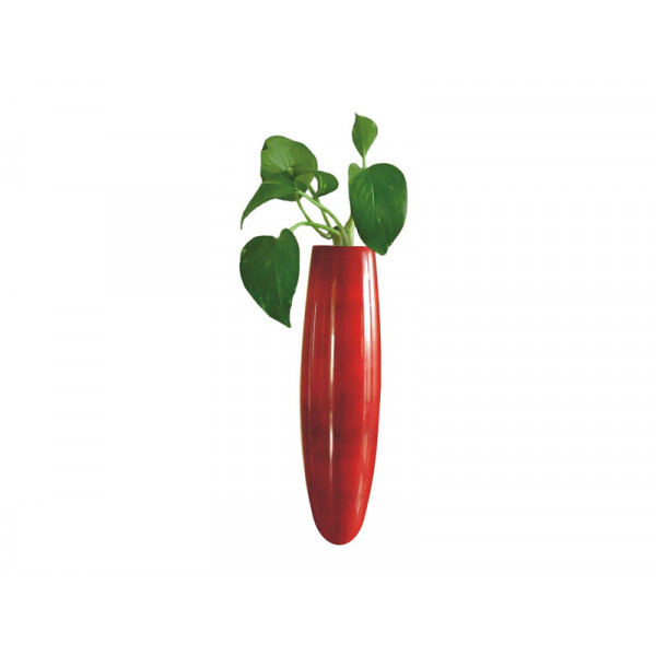 Magnetic Fridge (Side) Vase - Red
