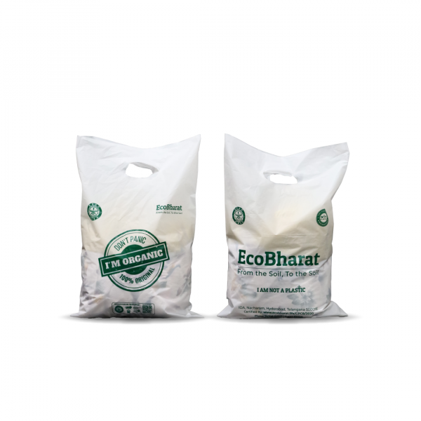 Biodegradable and Compostable D-cut Carry Bags 10x14(140pcs))