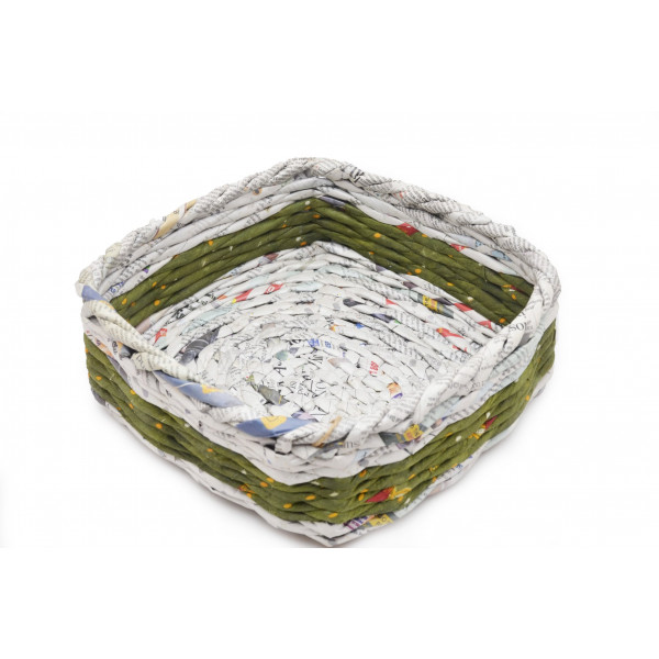 Mixed Media Square15 Basket (Large)
