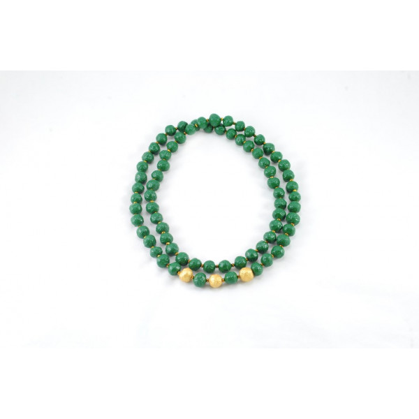 Smart Necklace Pearl - Large (Green)