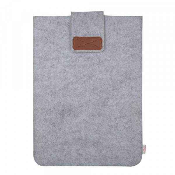 Solid Grey Laptop Sleeve - Grey