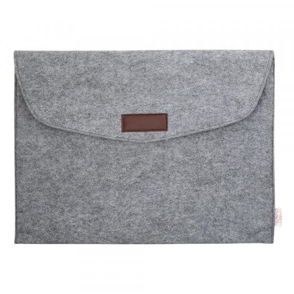 Basic felt Laptop Sleeve - grey