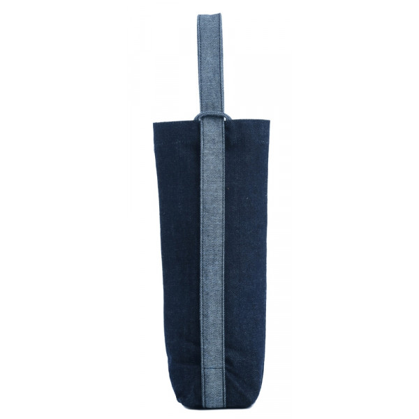 Reverse Handle Eco-friendly Drinking water Bottle Bag/Wine bottle gift bag -1 liter