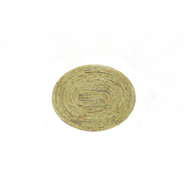 Eco-friendly Rolled Oval Coaster 25