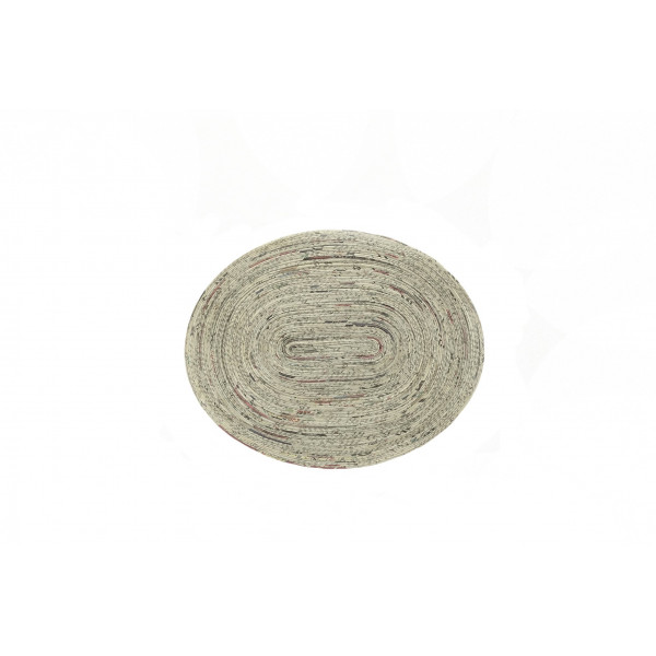 Handmade Rolled Oval Coaster 35