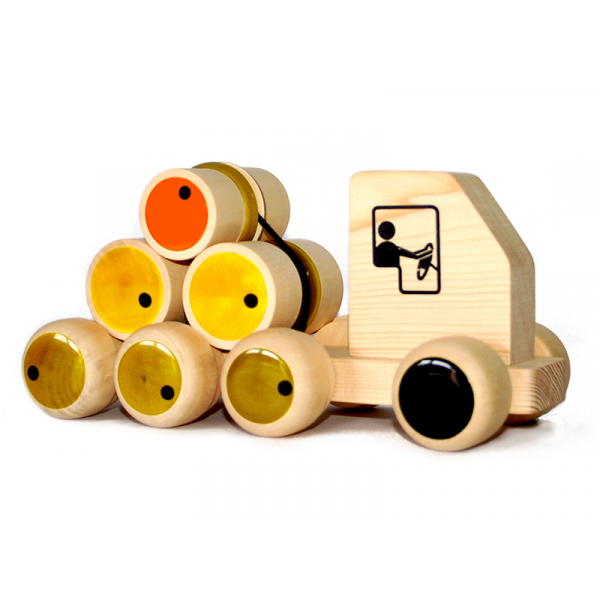 Rumbellorry Rolling Logs Push Toy