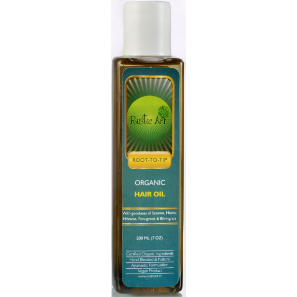  Organic Nourishing Hair Oil