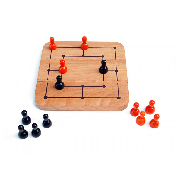 Abstract Strategy Game- Six Men's Morris