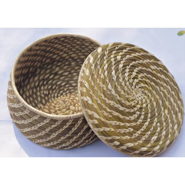 Chain Weave Coasters Box-(Set of 6)
