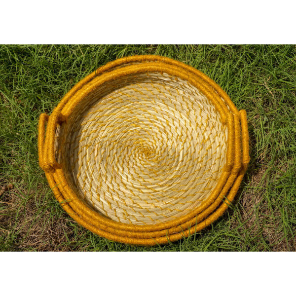 Round Tray-( Set of 3) 