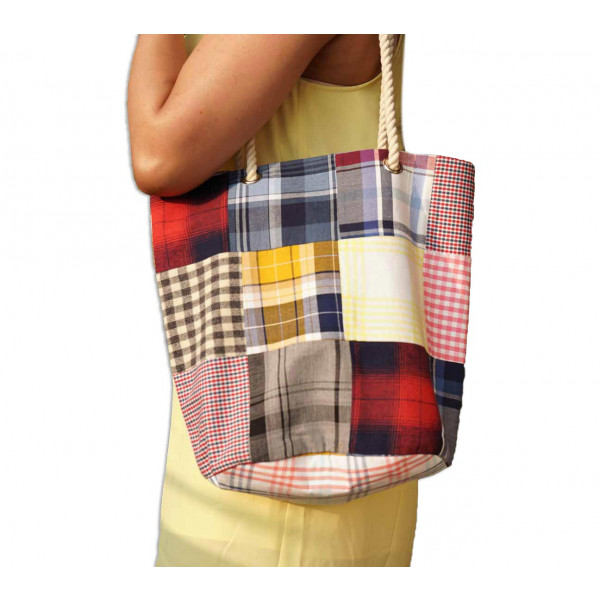 Patchwotk tote bag