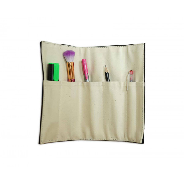 Stationary rolling pouch/Stationary organiser - White