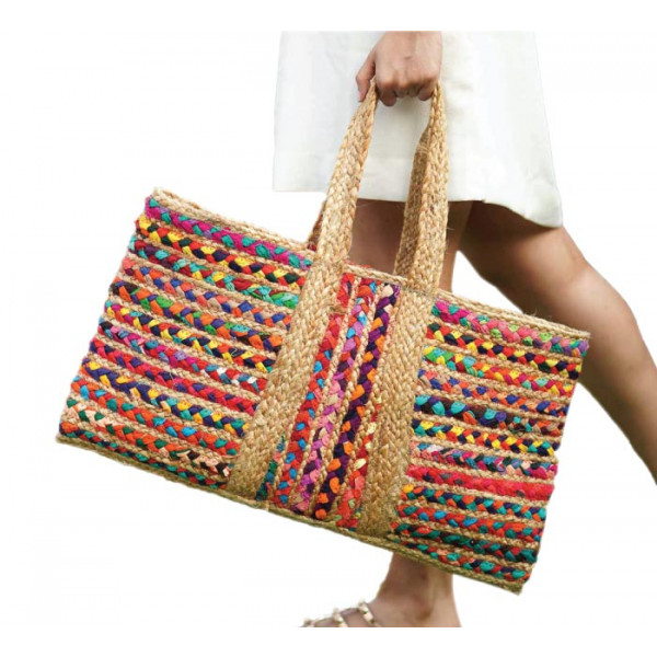 Multicolored Tote bag/Large Hand bag/ Women'a handbag