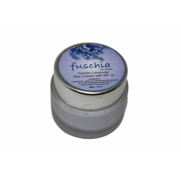 Natural Garden Lavender Day Cream with SPF 15