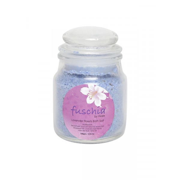 Natural Lavender Florets Bath Salt (100 Gms)